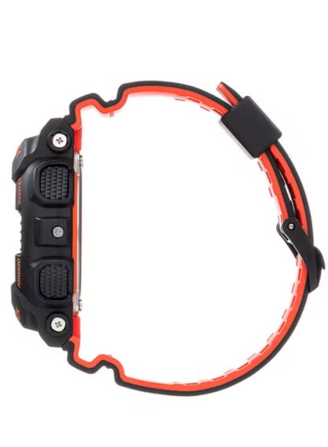 شوك ساعة كاسيو رجالي جي شوك GA100BR-1A للرجال تناظرية رقمية - Image 5